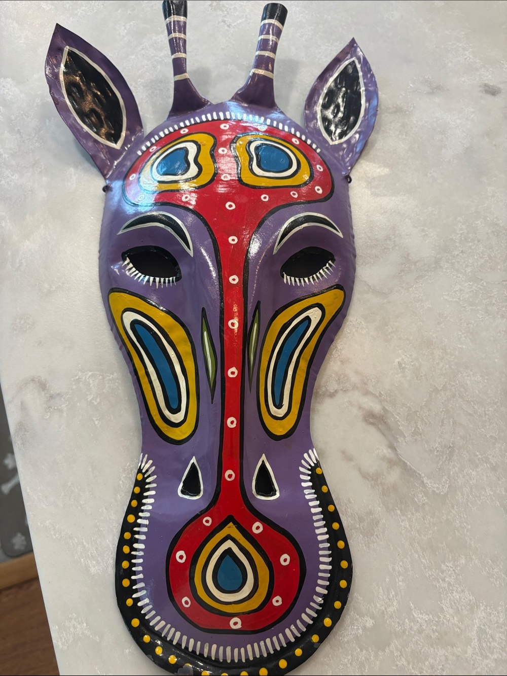 Handcrafted mask